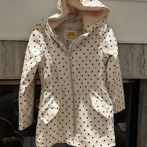 Fuzzy inside raincoat